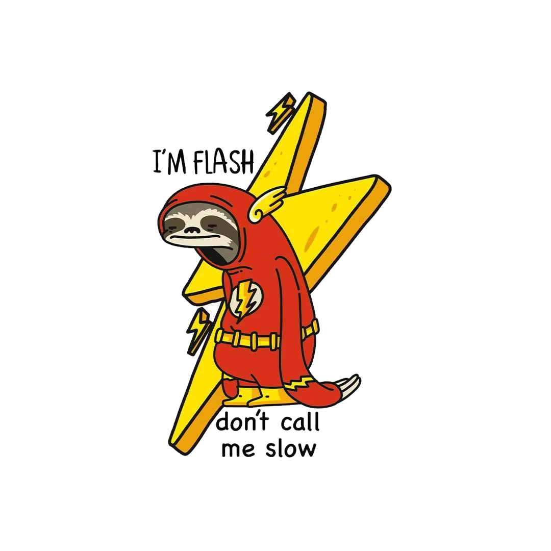 I am Flash -_- Sticker